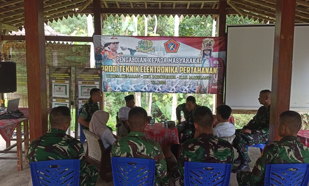 PRODI TEKNIK ELEKTRONIKA PERTAHANAN AKADEMI MILITER MELAKSANAKAN PENGABDIAN KEPADA MASYARAKAT TA 2025